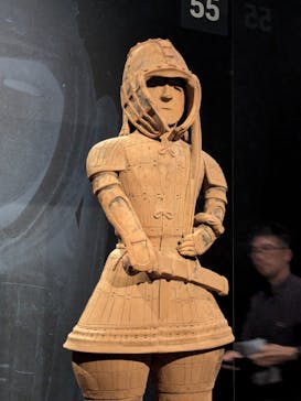 挂甲の武人 国宝指定50周年記念 特別展「はにわ」@東京国立博物館 平成館に投稿された画像（2024/11/17）