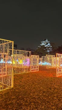 大阪城イルミナージュに投稿された画像（2024/11/17）