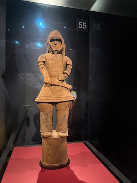 挂甲の武人 国宝指定50周年記念 特別展「はにわ」@東京国立博物館 平成館に投稿された画像（2024/11/17）