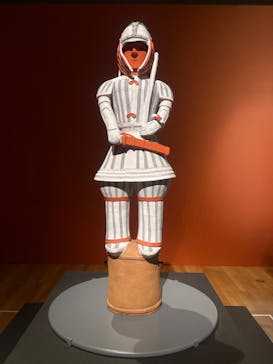 挂甲の武人 国宝指定50周年記念 特別展「はにわ」@東京国立博物館 平成館に投稿された画像（2024/11/17）