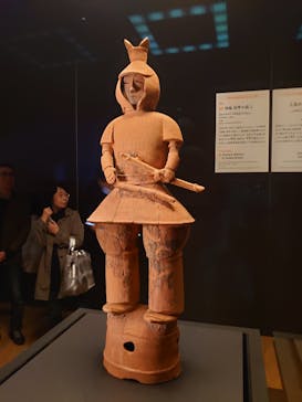 挂甲の武人 国宝指定50周年記念 特別展「はにわ」@東京国立博物館 平成館に投稿された画像（2024/11/18）