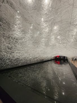 塩田千春　つながる私（アイ）　@大阪中之島美術館に投稿された画像（2024/11/18）