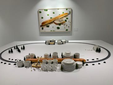 MINIATURE LIFE展 ー田中達也 見立ての世界ー　in　門司港レトロに投稿された画像（2024/11/20）