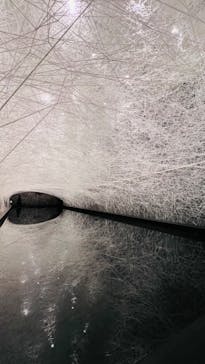 塩田千春　つながる私（アイ）　@大阪中之島美術館に投稿された画像（2024/11/20）