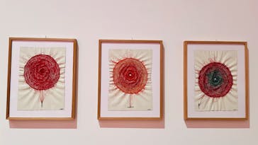 塩田千春　つながる私（アイ）　@大阪中之島美術館に投稿された画像（2024/11/20）