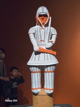 挂甲の武人 国宝指定50周年記念 特別展「はにわ」@東京国立博物館 平成館に投稿された画像（2024/11/20）