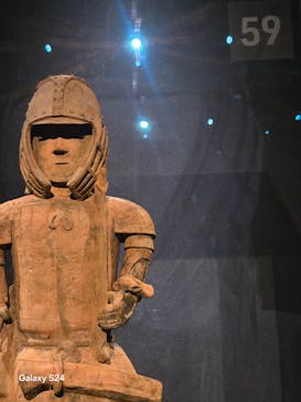 挂甲の武人 国宝指定50周年記念 特別展「はにわ」@東京国立博物館 平成館に投稿された画像（2024/11/20）