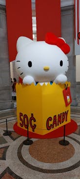 Hello Kitty展 わたしが変わるとキティも変わるに投稿された画像（2024/11/21）
