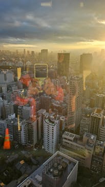 東京タワーに投稿された画像（2024/11/21）