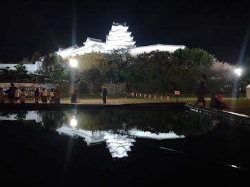 姫路城ライトアップイベント　鏡花水月　@姫路城三の丸広場に投稿された画像（2024/11/22）