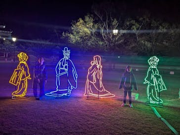 姫路城ライトアップイベント　鏡花水月　@姫路城三の丸広場に投稿された画像（2024/11/22）