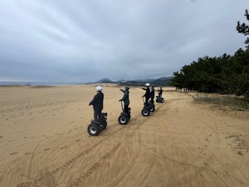 鳥取砂丘セグウェイ ワイルドアドベンチャーツアーに投稿された画像（2024/11/22）