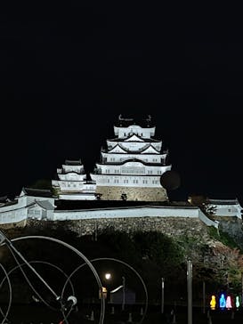 姫路城ライトアップイベント　鏡花水月　@姫路城三の丸広場に投稿された画像（2024/11/22）