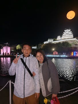 姫路城ライトアップイベント　鏡花水月　@姫路城三の丸広場に投稿された画像（2024/11/22）