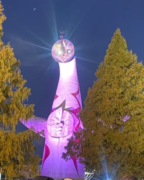 万博夜空がアートになる日に投稿された画像（2024/11/23）