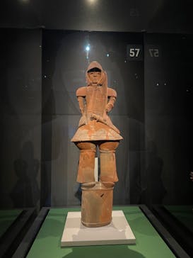 挂甲の武人 国宝指定50周年記念 特別展「はにわ」@東京国立博物館 平成館に投稿された画像（2024/11/24）