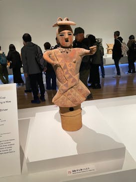挂甲の武人 国宝指定50周年記念 特別展「はにわ」@東京国立博物館 平成館に投稿された画像（2024/11/24）