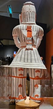 挂甲の武人 国宝指定50周年記念 特別展「はにわ」@東京国立博物館 平成館に投稿された画像（2024/11/24）