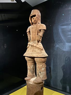 挂甲の武人 国宝指定50周年記念 特別展「はにわ」@東京国立博物館 平成館に投稿された画像（2024/11/24）