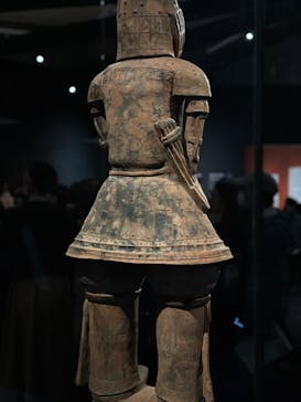 挂甲の武人 国宝指定50周年記念 特別展「はにわ」@東京国立博物館 平成館に投稿された画像（2024/11/24）