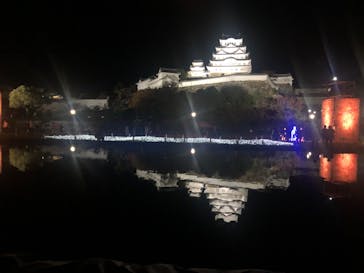 姫路城ライトアップイベント　鏡花水月　@姫路城三の丸広場に投稿された画像（2024/11/25）