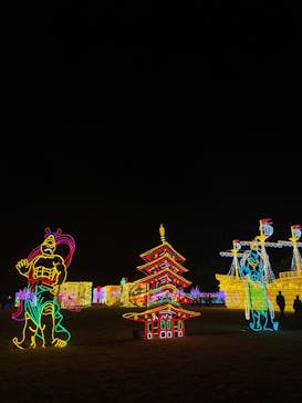 大阪城イルミナージュに投稿された画像（2024/11/27）