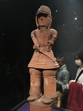 挂甲の武人 国宝指定50周年記念 特別展「はにわ」@東京国立博物館 平成館に投稿された画像（2024/11/27）