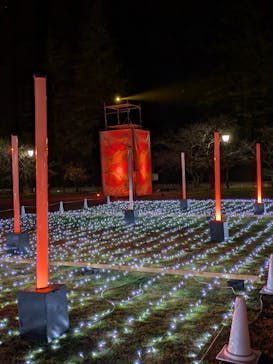 姫路城ライトアップイベント　鏡花水月　@姫路城三の丸広場に投稿された画像（2024/11/30）