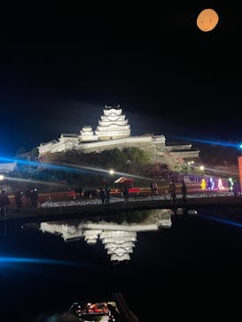 姫路城ライトアップイベント　鏡花水月　@姫路城三の丸広場に投稿された画像（2024/11/30）