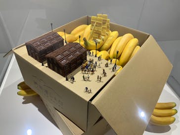 MINIATURE LIFE展 ー田中達也 見立ての世界ー　in　門司港レトロに投稿された画像（2024/11/30）
