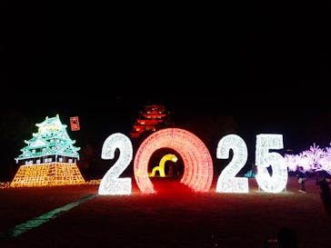 大阪城イルミナージュに投稿された画像（2024/12/1）