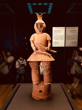 挂甲の武人 国宝指定50周年記念 特別展「はにわ」@東京国立博物館 平成館に投稿された画像（2024/12/4）