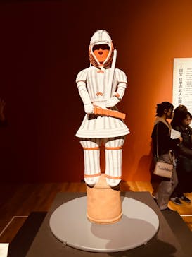 挂甲の武人 国宝指定50周年記念 特別展「はにわ」@東京国立博物館 平成館に投稿された画像（2024/12/4）