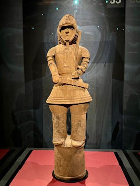 挂甲の武人 国宝指定50周年記念 特別展「はにわ」@東京国立博物館 平成館に投稿された画像（2024/12/4）