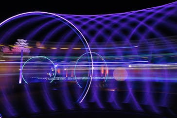 姫路城ライトアップイベント　鏡花水月　@姫路城三の丸広場に投稿された画像（2024/12/6）