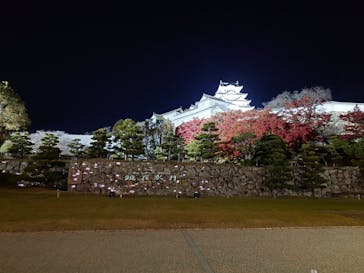 姫路城ライトアップイベント　鏡花水月　@姫路城三の丸広場に投稿された画像（2024/12/7）