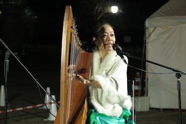 姫路城ライトアップイベント　鏡花水月　@姫路城三の丸広場に投稿された画像（2024/12/7）