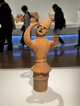 挂甲の武人 国宝指定50周年記念 特別展「はにわ」@東京国立博物館 平成館に投稿された画像（2024/12/8）
