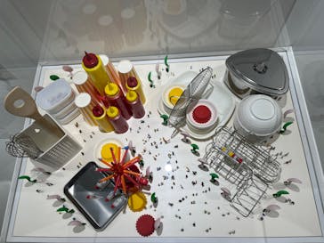 MINIATURE LIFE展 ー田中達也 見立ての世界ー　in　門司港レトロに投稿された画像（2024/12/8）