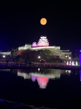 姫路城ライトアップイベント　鏡花水月　@姫路城三の丸広場に投稿された画像（2024/12/8）