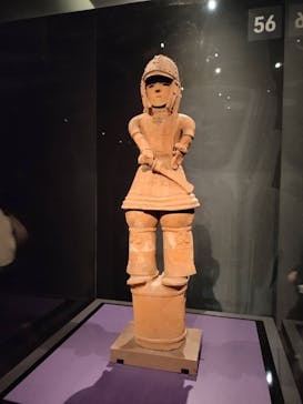 挂甲の武人 国宝指定50周年記念 特別展「はにわ」@東京国立博物館 平成館に投稿された画像（2024/12/9）