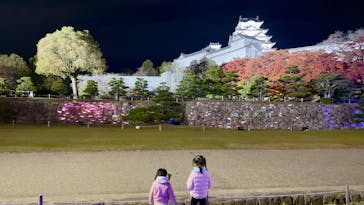 姫路城ライトアップイベント　鏡花水月　@姫路城三の丸広場に投稿された画像（2024/12/12）