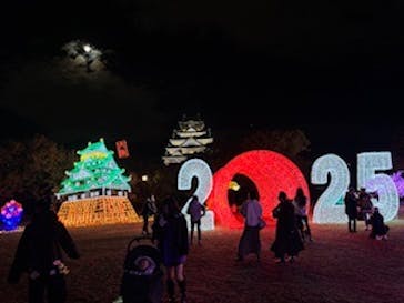 大阪城イルミナージュに投稿された画像（2024/12/15）