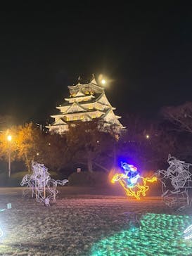 大阪城イルミナージュに投稿された画像（2024/12/16）