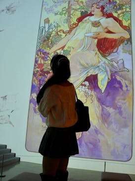 グラン・パレ・イマーシブ　永遠のミュシャに投稿された画像（2024/12/17）