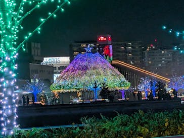 東京メガイルミに投稿された画像（2024/12/17）