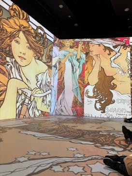 グラン・パレ・イマーシブ　永遠のミュシャに投稿された画像（2024/12/18）