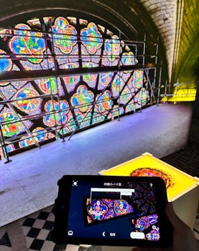 特別展「パリ・ノートルダム大聖堂展 タブレットを手に巡る時空の旅」に投稿された画像（2024/12/21）