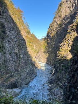 清津峡渓谷トンネルに投稿された画像（2024/12/22）