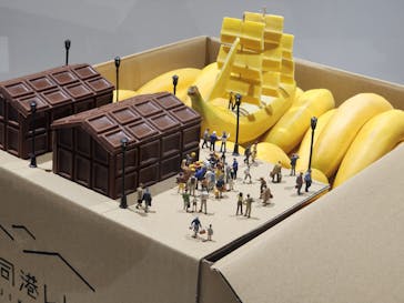 MINIATURE LIFE展 ー田中達也 見立ての世界ー　in　門司港レトロに投稿された画像（2024/12/22）